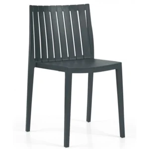 mobiliario-contract-silla chopin apilable polipropileno antracita